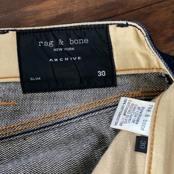 rag and bone archive denim